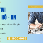 Sửa tivi quận Tây Hồ – Thợ giỏi, đến tận nhà sau 30 phút